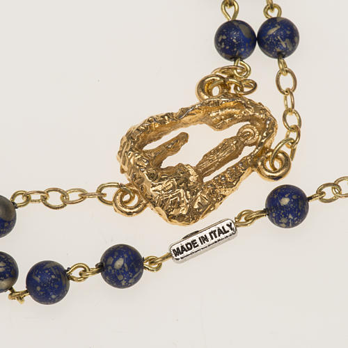 Ghirelli rosary with Lourdes grotto 6mm 6