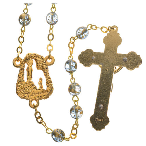 Ghirelli rosary with Lourdes grotto 6mm 11