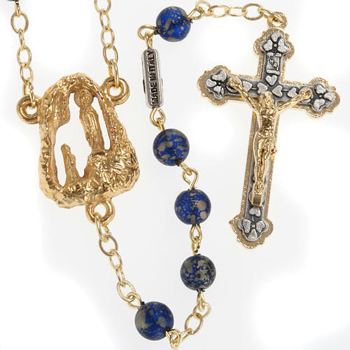 Ghirelli rosary with Lourdes grotto 6mm 2