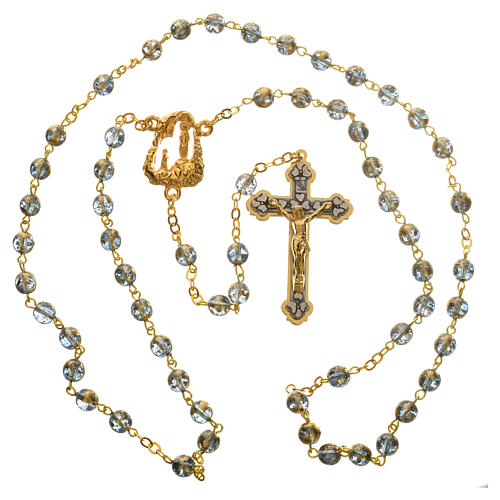 Ghirelli rosary with Lourdes grotto 6mm 13