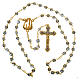 Ghirelli rosary with Lourdes grotto 6mm s13