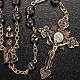 Ghirelli blue and golden rosary with Our Lady of Fatima 6mm s2