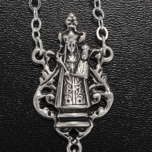 Ghirelli green rosary Our Lady of Loreto 8 mm 3