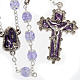 Ghirelli lilac rosary Grotto of Lourdes 6 mm s1