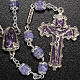 Ghirelli lilac rosary Grotto of Lourdes 6 mm s2