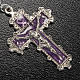 Ghirelli lilac rosary Grotto of Lourdes 6 mm s4