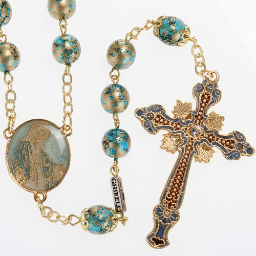 Ghirelli rosary Risen Christ 8 mm 1