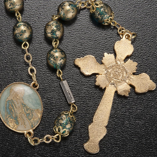 Ghirelli rosary Risen Christ 8 mm 3