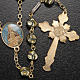 Ghirelli rosary Immaculate Conception, yellow-gold 8 mm s3
