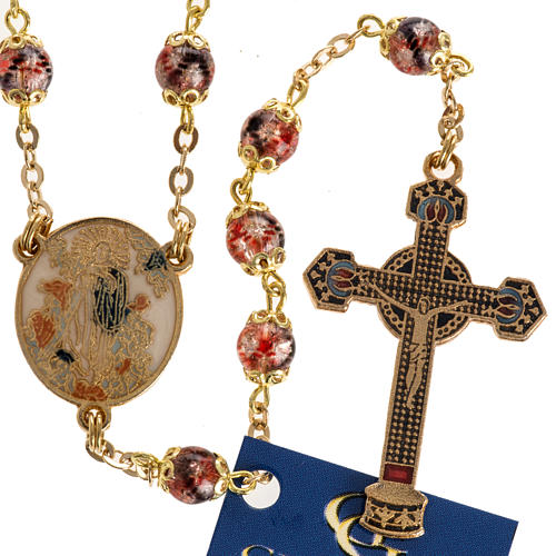 Ghirelli multicolored rosary with Our Lady  6mm 1