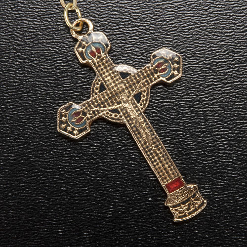 Ghirelli multicolored rosary with Our Lady  6mm 7