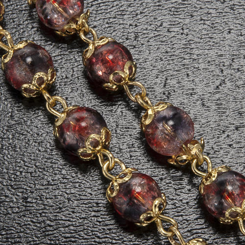 Ghirelli multicolored rosary with Our Lady  6mm 9
