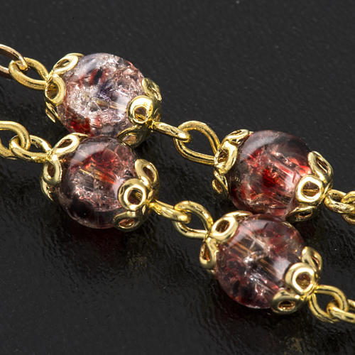 Ghirelli multicolored rosary with Our Lady  6mm 8