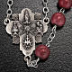 Ghirelli red rosary Holy Spirit, opaque 8 mm s2