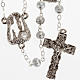 Ghirelli rosary Lourdes Grotto, grey-silver 6mm s1