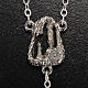 Ghirelli rosary Lourdes Grotto, grey-silver 6mm s3
