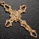 Ghirelli rosary Lourdes Grotto, grey golden 5mm s3