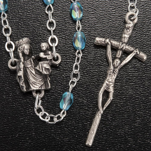 Terço Ghirelli Notre Dame de Paris conta oval 6x4 mm 2