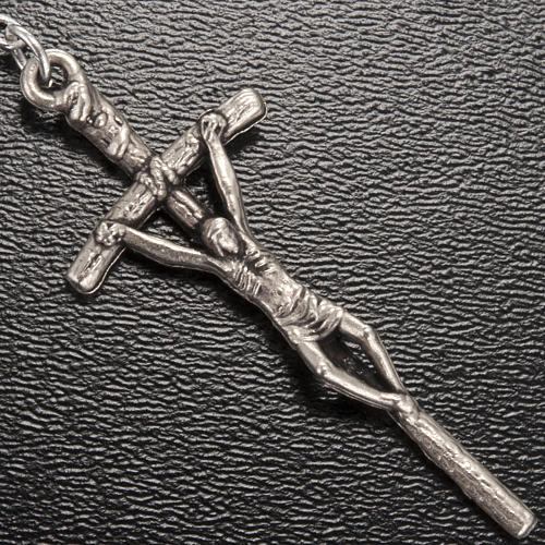 Terço Ghirelli Notre Dame de Paris conta oval 6x4 mm 4