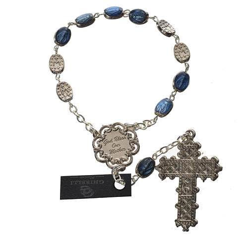 Zehner-Rosenkranz Ghirelli Medaillen Wundertätige Madonna 7