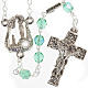 Ghirelli emerald rosary Lourdes Grotto 6mm s1