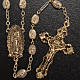 Ghirelli golden rosary Our Lady of Guadalupe 9mm s2