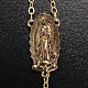 Ghirelli golden rosary Our Lady of Guadalupe 9mm s3