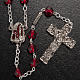 Ghirelli rosary Holy Lourdes Grotto, red s2