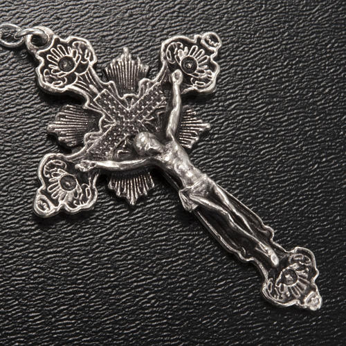 Ghirelli yellow maculated rosary Virgin Mary with baby 4