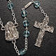 Ghirelli rosary Holy Lourdes Grotto, light blue s2