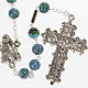 Ghirelli rosary, Our Lady of Lourdes green pattern 6mm s1