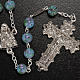 Ghirelli rosary, Our Lady of Lourdes green pattern 6mm s2