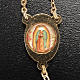Ghirelli rosary, golden drop Guadalupe and Our Lady with baby 8m s6