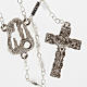 Ghirelli rosary Lourdes Grotto, transparent glass 7mm s1