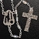 Ghirelli rosary Lourdes Grotto, transparent glass 7mm s2