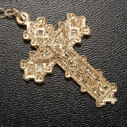 Rosenkranz Ghirelli Höhle Lourdes Kristall 4 mm 4