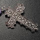 Ghirelli rosary, purple enamelled glass, Lourdes grotto 7mm s6