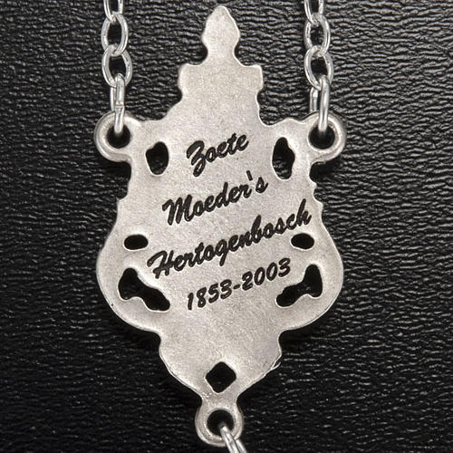 Rosenkranz Ghirelli Madonna Loreto versilbert 6