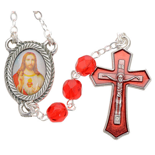 Rosenkranz Ghirelli Madonna Loreto versilbert 10