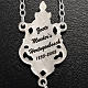 Rosenkranz Ghirelli Madonna Loreto versilbert s6