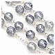 Rosenkranz Ghirelli Madonna Loreto versilbert s9
