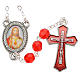 Rosenkranz Ghirelli Madonna Loreto versilbert s10
