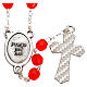 Rosenkranz Ghirelli Madonna Loreto versilbert s11
