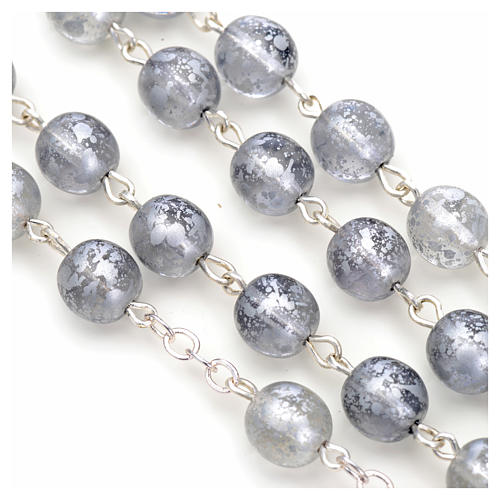 Ghirelli rosary, silver, Our Lady of Loreto 9