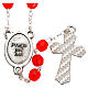 Ghirelli rosary, silver, Our Lady of Loreto s11