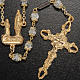 Ghirelli rosary, Our Lady of Lourdes, golden cotter pins 6mm s2