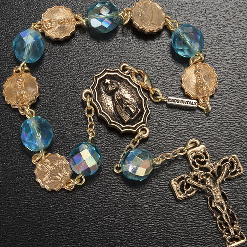 Rosario Ghirelli decina Madonna di Fatima 10mm 2