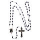 Ghirelli rosary, Lourdes, drop 8x6mm s4