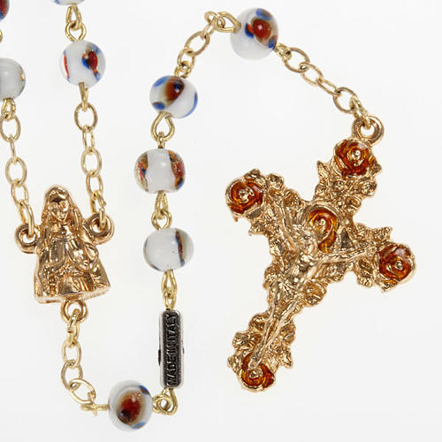 Ghirelli rosary, Our Lady of Lourdes 6mm 1