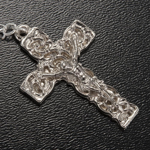 Ghirelli rosary, Lourdes, drops 6x4mm 4